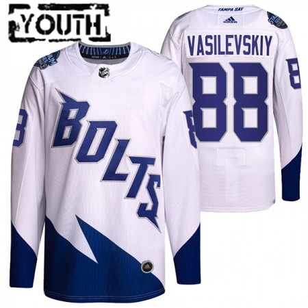 Dětské Hokejový Dres Tampa Bay Lightning Andrei Vasilevskiy 88 Adidas 2022 Stadium Series Authentic